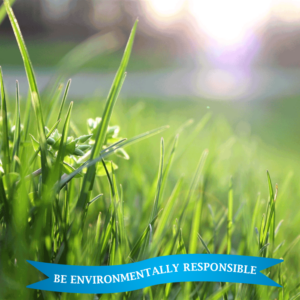 grass - be environmentally responsible