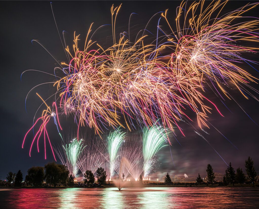 Melaleuca Freedom Celebration fireworks in 2023.